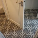 Portugese cementtegels BLOSSOM hal en toilet
