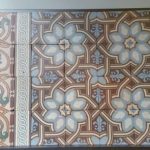 Oude,antieke vloertegels
