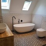 Cementtegels badkamer serie CASABLANCA XL-F18