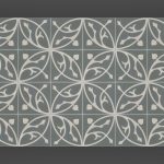 Portugese cementtegels VN Oval