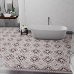 Portugese tegels FLOWERZ 4 Rose Vieux badkamer