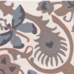 Portugese vloertegels geel 14x14 cm designtegels papillon