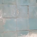 Zelliges wandtegels BLEU AQUAMARIN 10x10 cm