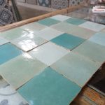 Zelliges MARRAKECH MIX VERT Total
