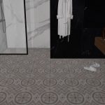 terrazzo tegels badkamer