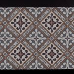 Portugese tegel LILYZ BLACK 20x20 cm totaal